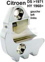 Citroen-2CV - gâche de porte, Citroën DS jusque 1971, gâche gauche AV et AR, chromée, vendu l'unité