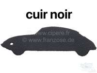 Alle - accoudoir central complet, Citroën DS, cuir noir