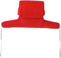 Alle - appuie-tête large, DS de 1960 à 1967, jersey velours rouge