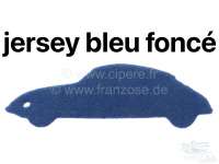 Alle - garnitures de siège bleues, Citroën DS à partir de 09.1968, jersey velours bleu foncé,