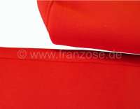 Citroen-DS-11CV-HY - garnitures de siège rouges, Citroën DS jusque 1967, tissus Jersey rouge vif (carmin) san