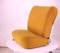 Peugeot - garnitures de siège jaunes, Citroën DS Pallas jusque 1967, tissus Jersey vieil or sans i