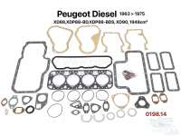 Citroen-DS-11CV-HY - pochette moteur, Peugeot 404, 504, J7 diesel, HY, moteurs XD88,XDP88-BD,XDP88-BDS, XD90, 1