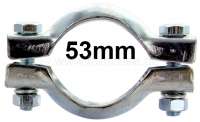 Sonstige-Citroen - collier raccord de bride d'échappement pour diam. 53mm