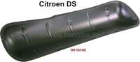 Citroen-DS-11CV-HY - ligne d'échappement - 2eme partie, citroën DS, tôle écran sur silencieux transversal, 