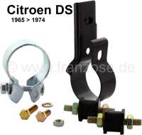 Citroen-2CV - ligne d'échappement - fixations, Citroën DS, kit de fixations d'échappement partie avan