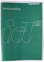 Sonstige-Citroen - notice d'emploi en allemand : Betriebsanleitung ID 19 (78 ch.DIN), 10/68, über 50 pages, 