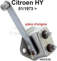 Alle - contact feux de stop au maître-cylindre, Citroën HY jusque 01.1973, pièce d'origine, n