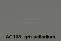 Renault - peinture en bombe 400ml, AC 108 - DS 65-68 Gris Palladium (métallisé), couvrir d'un vern