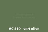 Alle - peinture en bombe 400ml, AC 510 - DS 62 Vert Olive; conservation: 6 mois max.