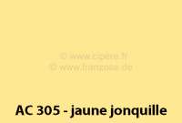 Citroen-DS-11CV-HY - laque 1000ml, AC 305 - DS 58-59 Jonquille, ajouter le durcisseur 20438 (2 x laque pour 1 x
