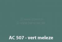 Citroen-DS-11CV-HY - laque 1000ml, AC 507 - DS 60-61 Vert Meleze, ajouter le durcisseur 20438 (2 x laque pour 1