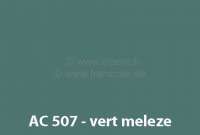 Renault - laque 1000ml, AC 507 - DS 60-61 Vert Meleze, ajouter le durcisseur 20438 (2 x laque pour 1
