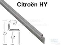 Citroen-DS-11CV-HY - rail de charnière (partie male), Citroën HY, charnière type Yoder pour capot moteur, tr