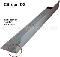 Citroen-DS-11CV-HY - plancher, Citroën DS, retour latéral de plancher sous longeron avant gauche. Made in Eur