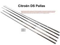 Alle - baguette chromée, Citroën DS Pallas, enjoliveur supérieur pour la fixation de la garnit