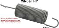 Citroen-DS-11CV-HY - ressort du verrou de plancher, Citroën HY, pour le levier de la tôle plancher dans la ca