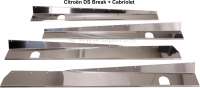 Citroen-DS-11CV-HY - tôle de fermeture de bas de caisse, Citroën DS break, DS cabriolet, jeu de 4 tôles enjo