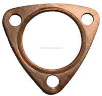 Citroen-DS-11CV-HY - joint de tubulure au tube de descente (triangulaire), Traction 15cv, diamètre int. 50mm, 