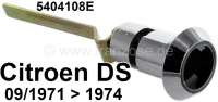 verrou de barillet de porte avant, DS après 09.1971, pièce neuve