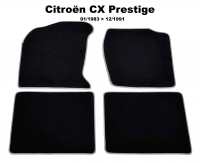 citroen tapis sol cx prestige 011983 a 121991 kit moquette gris fonce P42443 - Photo 1