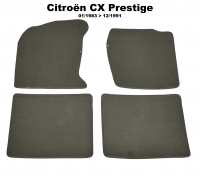 citroen tapis sol cx prestige 011983 a 121991 kit moquette grise tres P42444 - Photo 1