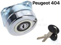 Peugeot - bouchon de réservoir d'essence à clé, chromé, Peugeot 404