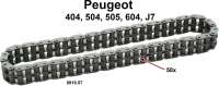 Peugeot - chaîne de distribution, Peugeot 404 de 1960 à 1974, 504, 505, 604, J7, J9, Renault R5. M