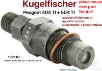 Peugeot - support d'injecteur et injecteur pour injection Kugelfischer, n° d'origine 1979.07 (Bosch