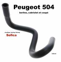 peugeot chauffage aeration durite 504 berline cabriolet coupe carbu injection sofica dorigine 645835 P71436 - Photo 1