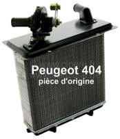Renault - radiateur de chauffage, Peugeot 404, radiateur de dimension 147 x 180 x 42mm, livré avec 