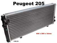peugeot circuit refroidissement radiateur 205 dimensions 608 x 285 32mm dorigine 130039 P72386 - Photo 1