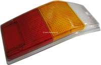 Peugeot - cabochon de feu arrière, Peugeot 504 break, droite, bord argent