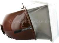 Peugeot - phare avant gauche, Peugeot 504 berline, reflecteur bi-iode (2 ampoules) refabrication Mad