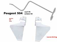 peugeot freinage sauf pieces hydrauliques ressorts detrier 504 toutes v6 jeu trois cote gauche P74665 - Photo 1