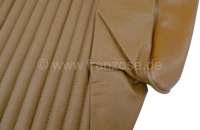 Renault - habillage d'assise de siège avant, simili marron, Peugeot 504, pièce d'origine Peugeot, 