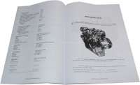 Peugeot - livre en allemand: Technische Daten + Beschreibung, Peugeot 504 moteur XD90, 54 pages
