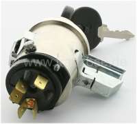 Peugeot - contacteur à clé de démarrage Peugeot 403,404  premier modèle, contacteur Neiman au ta