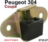 Peugeot - pointe de centrage de couvercle de malle arrière, Peugeot 304 coupé, n° d'origine 8735.