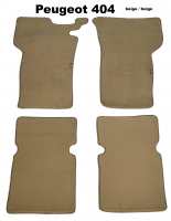 peugeot tapis sol 404 kit moquette beige tres haute qualite excellence grammage 2000g P78852 - Photo 1