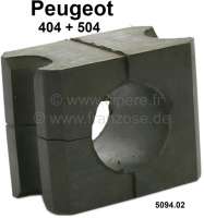 Peugeot - caoutchoucs de barre stabilisatrice, Peugeot 404, barre de 22mm