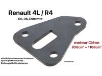 Renault - entretoise sous pompe à essence, Renault 4L, R5, R6, Estafette avec moteur Cléon 956cm³