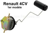 Alle - jauge d'essence. Renault 4CV, 1er modèle