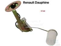 Renault - jauge d'essence, Renault Dauphine, sonde de réservoir d'ess. 6 volts, refabrication
