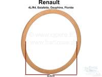 Renault - joint d'embase de chemise, Renault 4L ou Dauphine, joint cuivre pour les ensembles ref 800