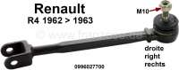 renault biellettes direction biellette 4l 1962 a 1963 barre droite P83391 - Photo 1