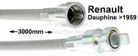 renault cable compteur vitesse dauphine 1959 longueur 3000mm P85369 - Photo 1