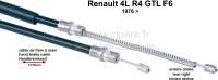 renault cables freins a main cable frein 4 gtl r4 P84107 - Photo 1