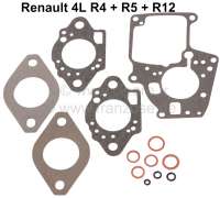 Renault - kit d'étanchéité de carburateur Solex 32 EISA-3, Renault 4L, R5, R12