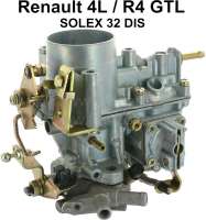 Alle - carburateur, Renault 4L moteur Cléon, refabrication en remplacement du  SOLEX 32 DIS, ne 
